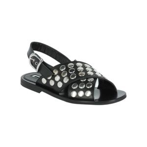 MCQ Alexander McQueen Sundance Studded Sandal Black Womens